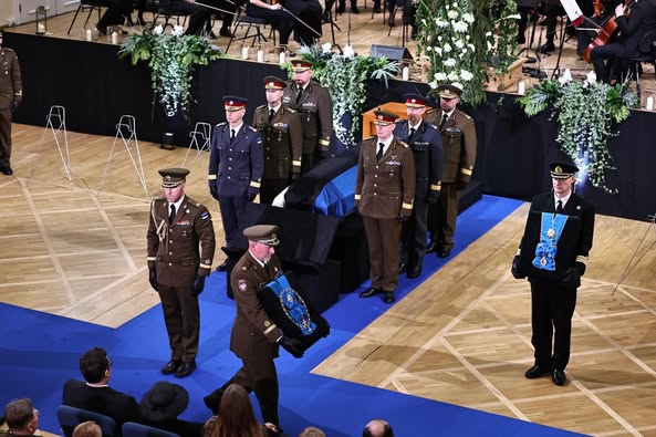 Ambassador Mautner Ritter von Markhof attended the State Funeral of President Arnold Rüütel