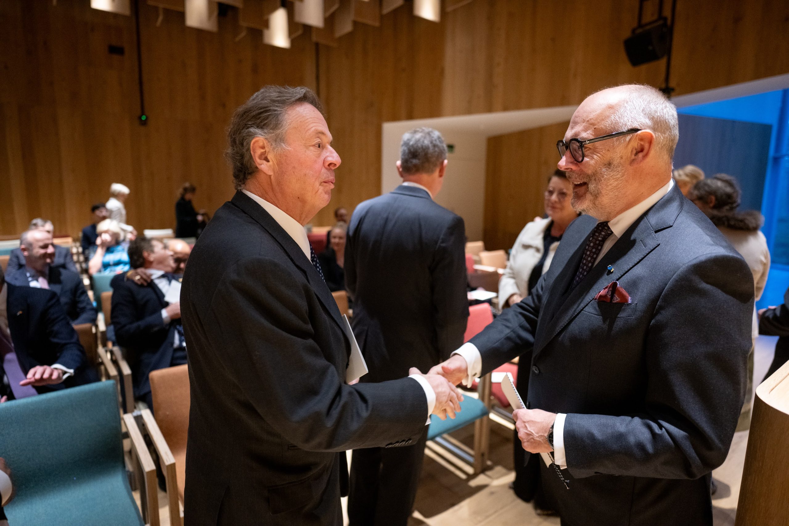 Ambassador attended the President’s Christmas reception