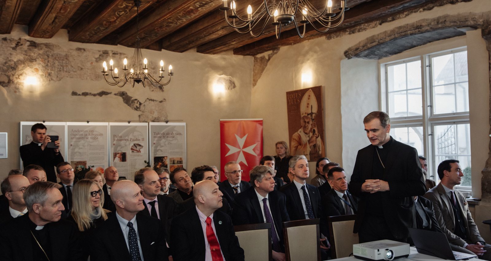 Diocese of Tallinn and the Embassy of the Sovereign Order of Malta in Estonia organized a presentation on the occasion of the Beatification of Archbishop Eduard Profittlich